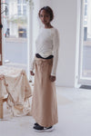 BASERANGE Long-sleeved patchwork top T-shirt series Portugal BAS-TOGN-CG-AU23-UNDYED